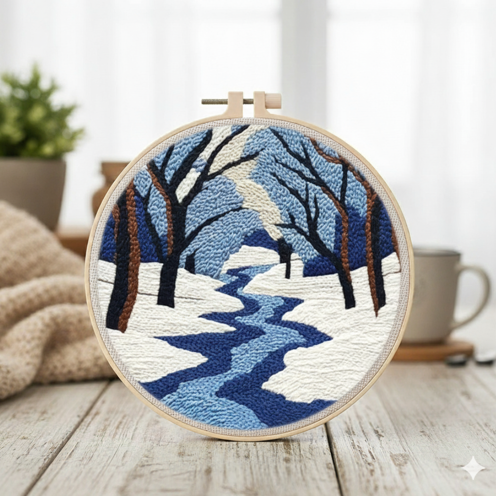 Kit de Broderie Magique Beezy 🧵🧸 - Punch Needle