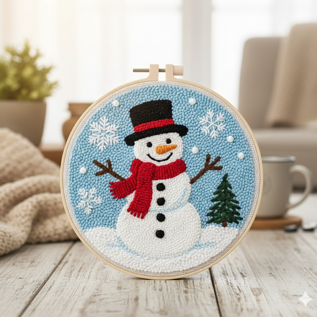 Kit de Broderie Magique Beezy 🧵🧸 - Punch Needle